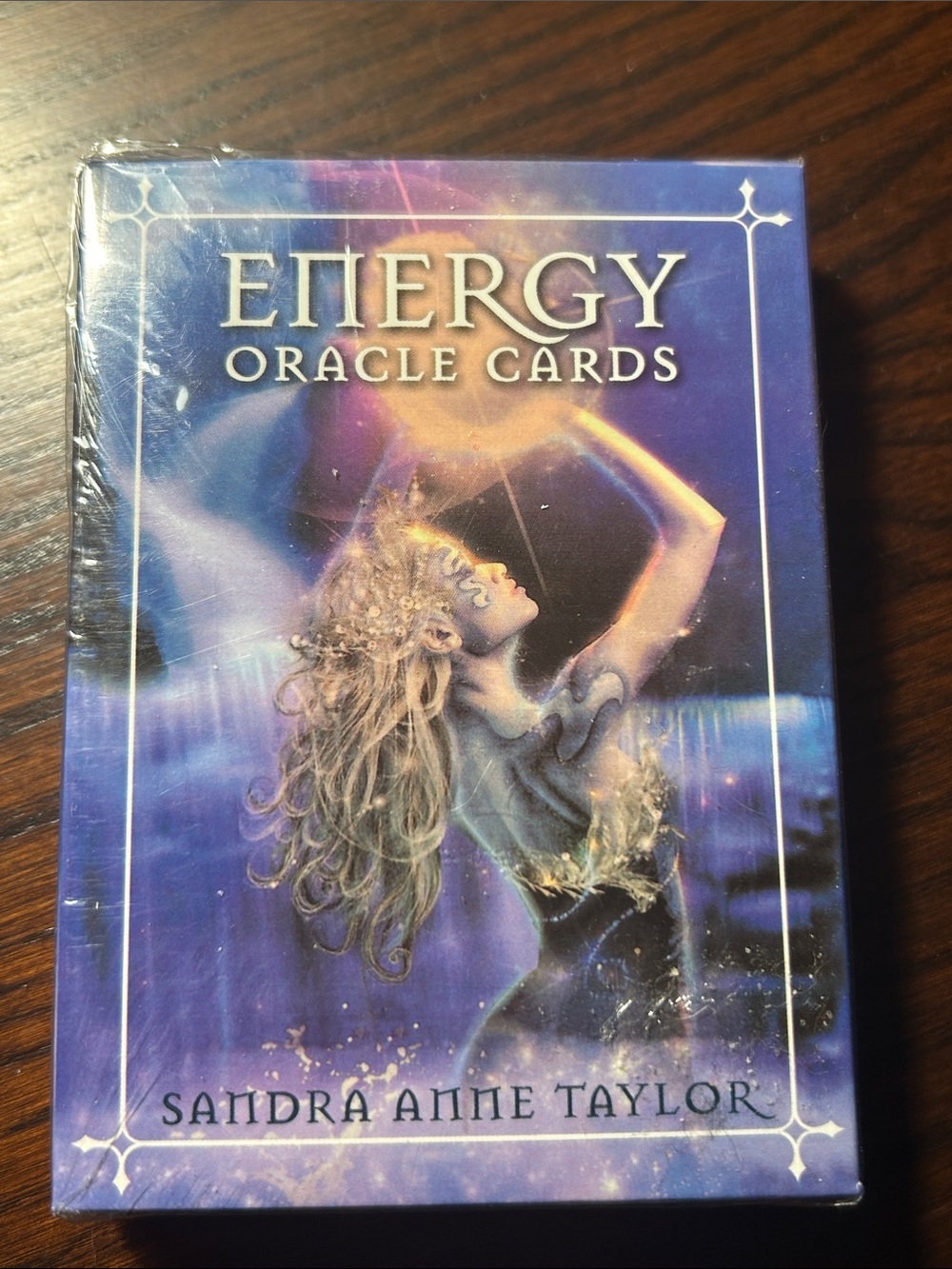 Energy Oracle Cards by Sandra Anne Taylor - Purple Blue Deck